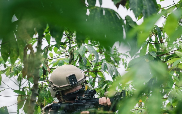 Moroccan forces execute bilateral sensitive site exploitation during Flintlock 26