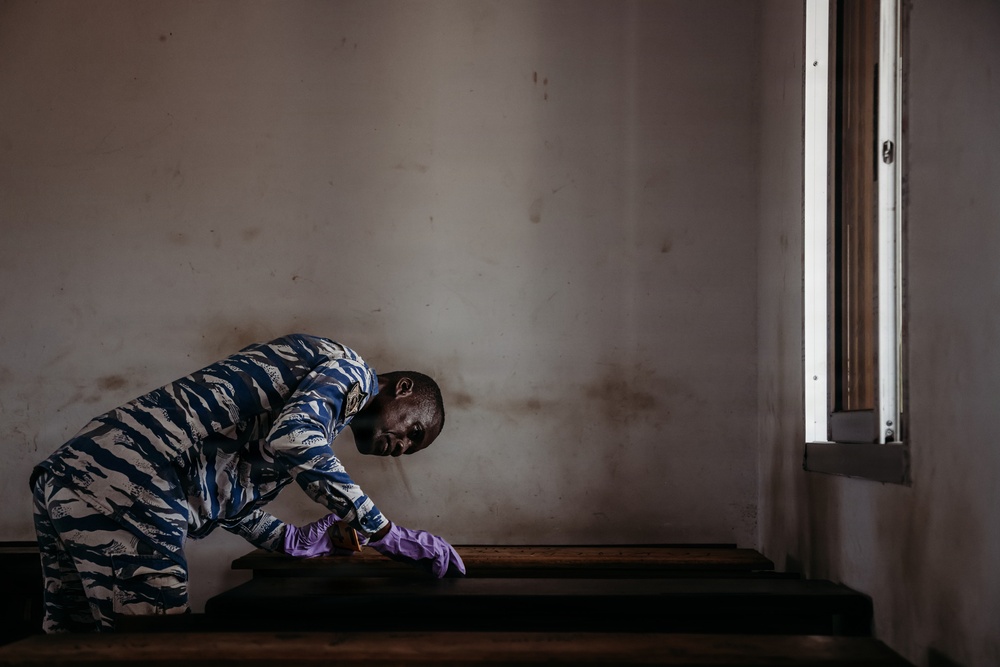 Tunisian armed forces execute breach and clear operations during exercise Flintlock 26