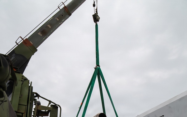 MWSS-174 removes a simulated downed aircraft at Kunsan Air Base, South Korea