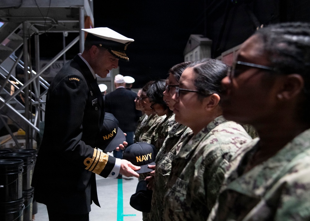 Recruit Training Command Capping Ceremony