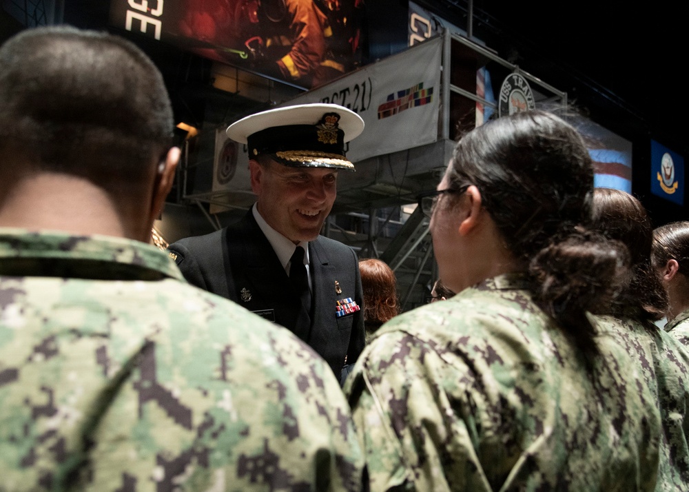 Recruit Training Command Capping Ceremony