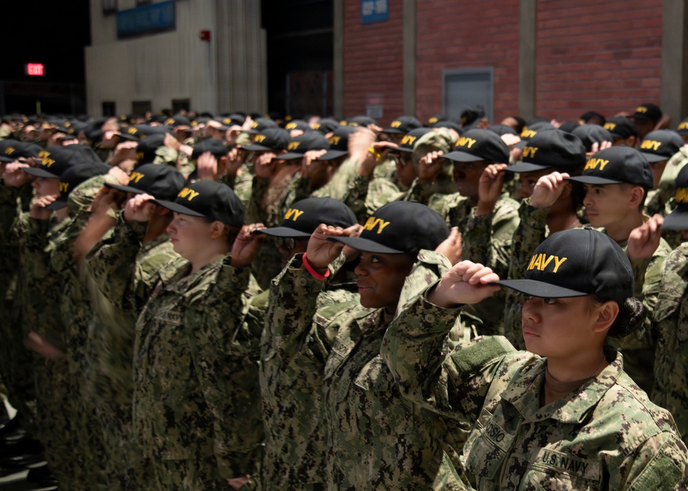 Recruit Training Command Capping Ceremony