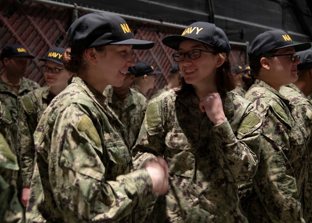 Recruit Training Command Capping Ceremony