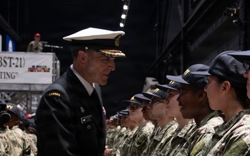 Recruit Training Command Capping Ceremony