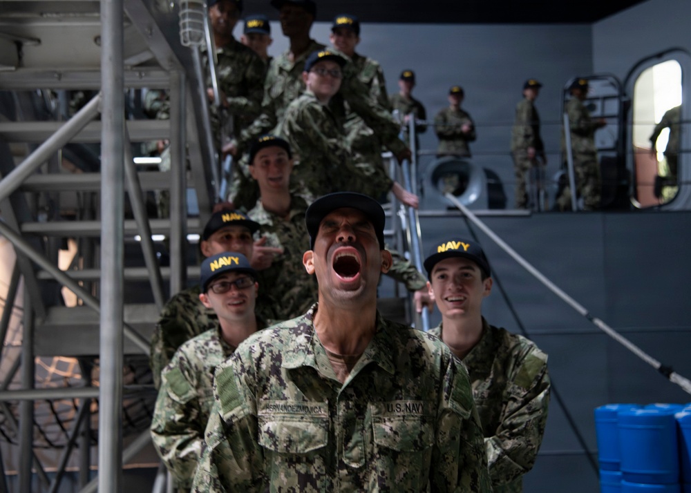 Recruit Training Command Capping Ceremony