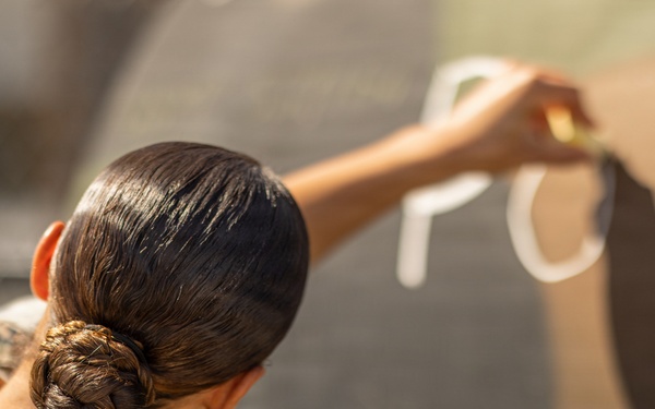Petty Officer 2nd Class Alayopadron: 1st MLG’s Blue Jacket Recipient