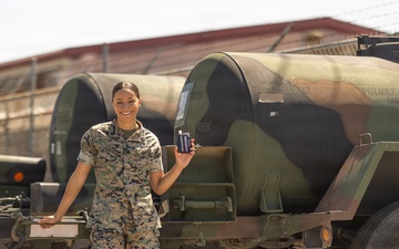 Petty Officer 2nd Class Alayopadron: 1st MLG’s Blue Jacket Recipient