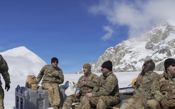 Alaska Army National Guard CH-47 crews support Denali Base Camp establishment