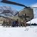 Alaska Army National Guard CH-47 crews support Denali Base Camp establishment