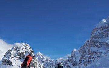 Alaska Army National Guard CH-47 crews support Denali Base Camp establishment