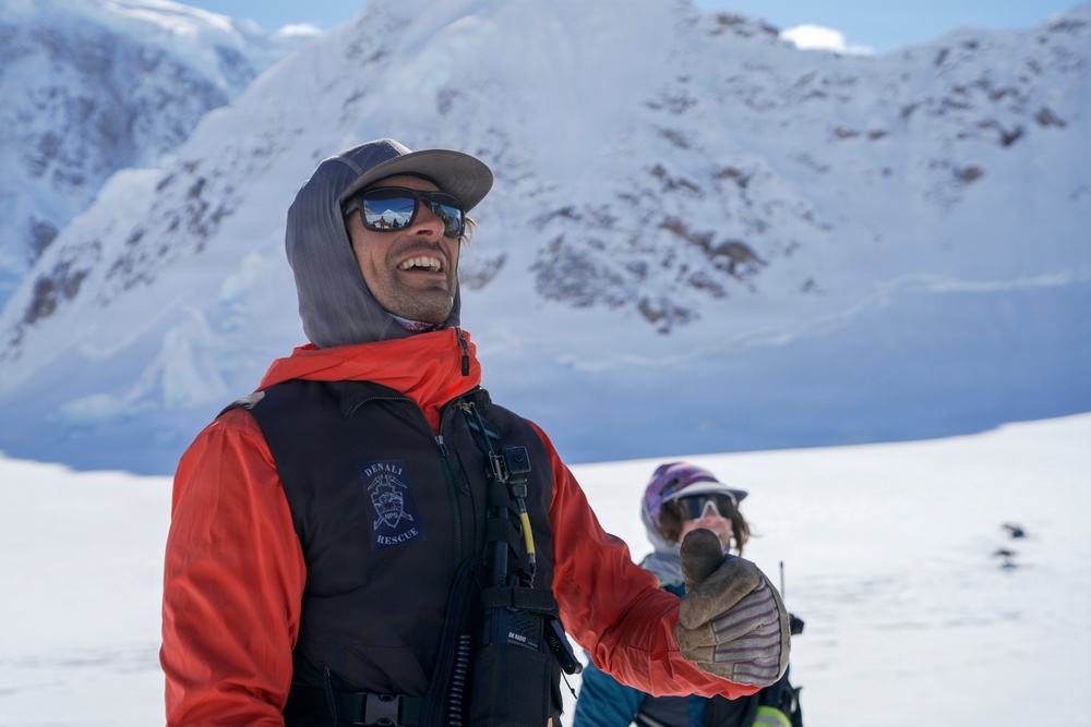 Alaska Army National Guard CH-47 crews support Denali Base Camp establishment