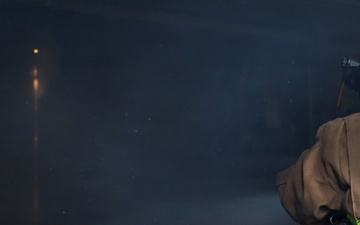 MWSS-174 performs firefighting drills at Kunsan Air Base, South Korea