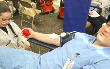 The Lifeline of the Fleet: Naval Hospital Bremerton Hosts Blood Drive