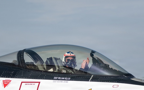 F-16 Viper Demo Team lands in Peru