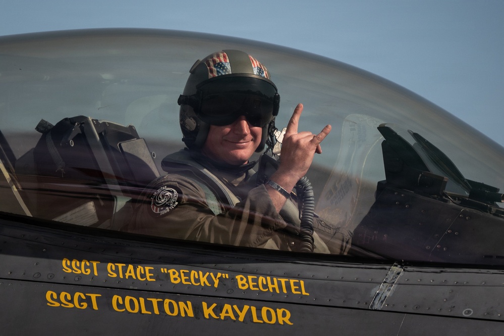 F-16 Viper Demo Team lands in Peru