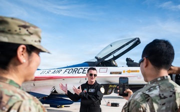 F-16 Viper Demo Team lands in Peru