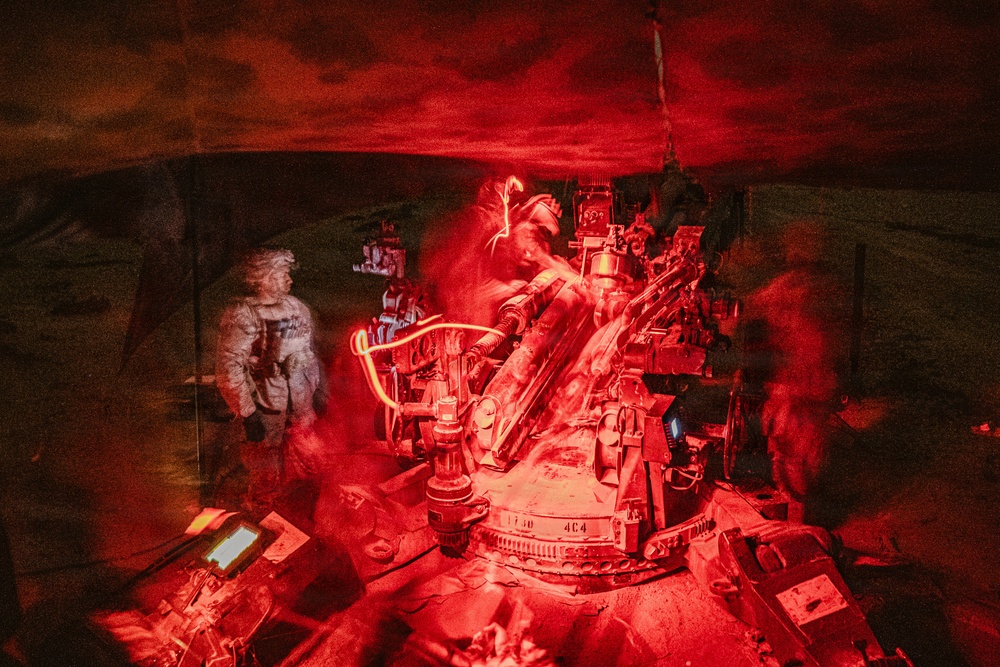 Paratroopers with 173rd Airborne Brigade validate gunnery skills during African Lion 26