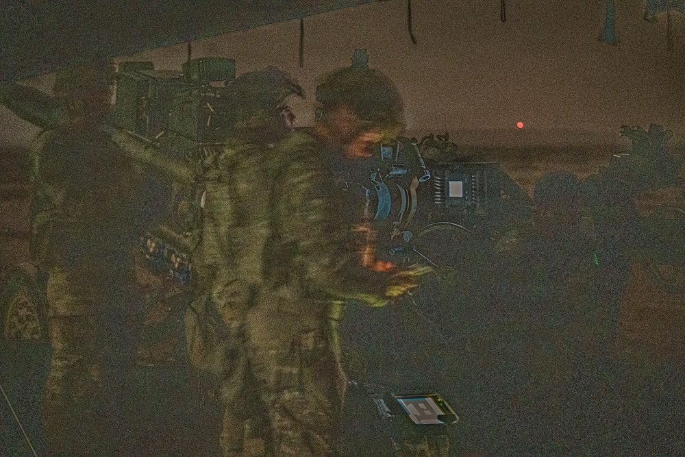 Paratroopers with 173rd Airborne Brigade validate gunnery skills during African Lion 26