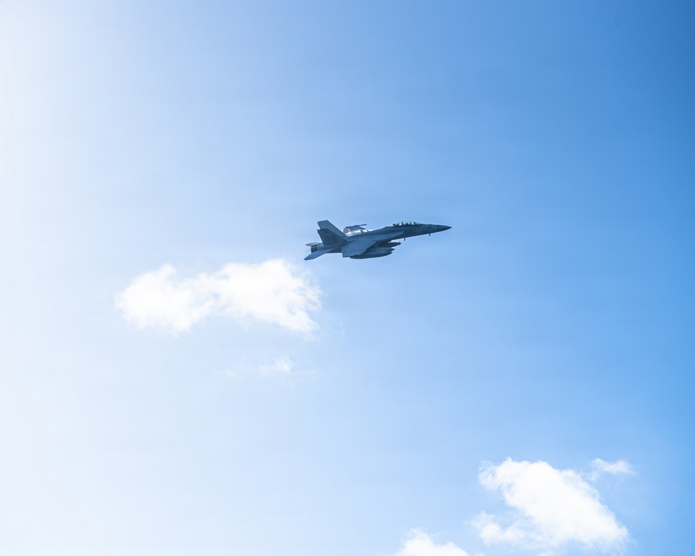 USS Gridley Fly-By