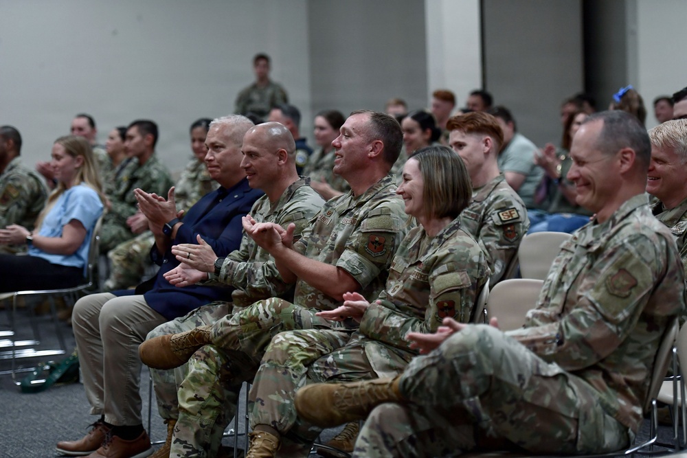 MWD Durango retires during ceremony