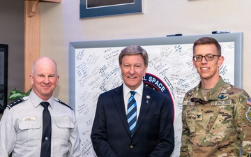 U.S. Representative Mike Rogers, chairman of the HASC, visits National Space Defense Center