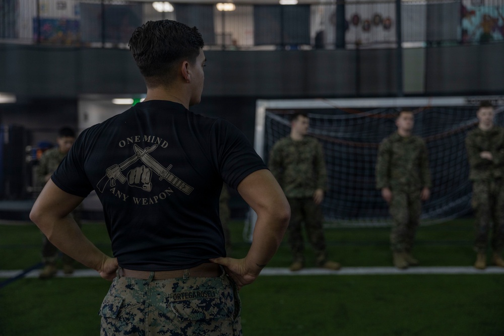 U.S. Marines participate in Marine Corps Martial Arts Program during exercise RED FLAG