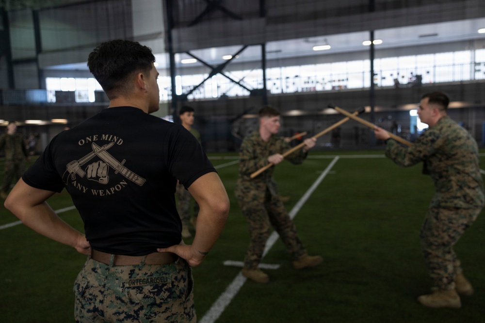 U.S. Marines participate in Marine Corps Martial Arts Program during exercise RED FLAG
