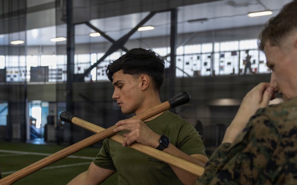 U.S. Marines partcipate in Marine Corps Martial Arts program during exercise RED FLAG