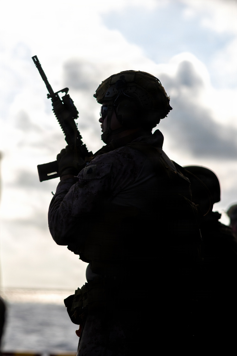 11th MEU Marines, Sailors Conduct Marksmanship Training Aboard USS Boxer