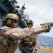 11th MEU Marines, Sailors Conduct Marksmanship Training Aboard USS Boxer