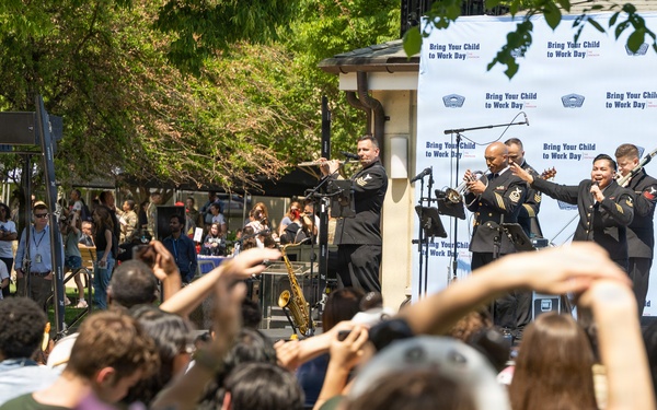 U.S. Navy Band Cruisers perform at the Pentagon