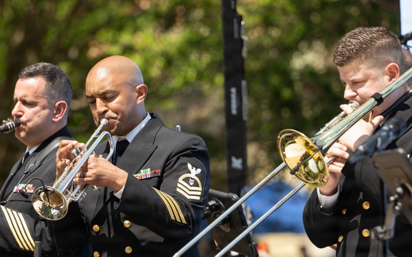 U.S. Navy Band Cruisers perform at the Pentagon