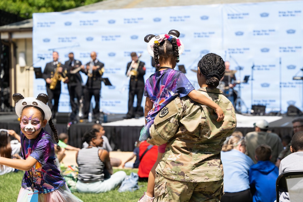U.S. Navy Band Cruisers perform at the Pentagon