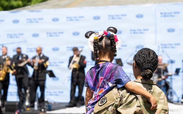 U.S. Navy Band Cruisers perform at the Pentagon