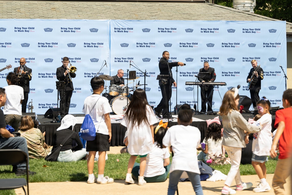 U.S. Navy Band Cruisers perform at the Pentagon