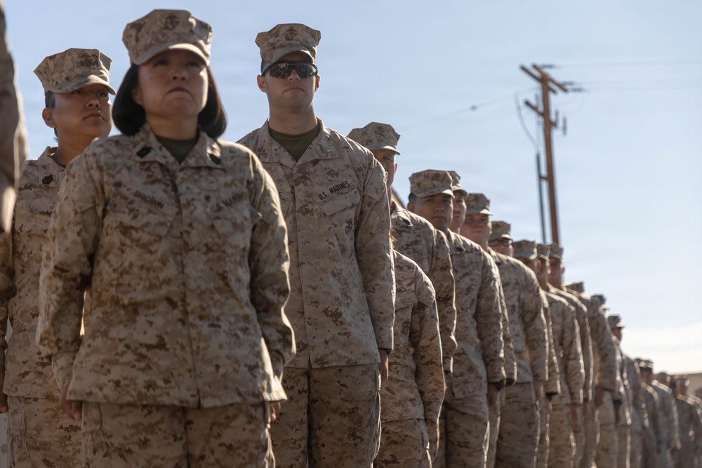 The Combat Center hosts a Month of the Military Child parade.