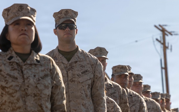 The Combat Center hosts a Month of the Military Child parade.