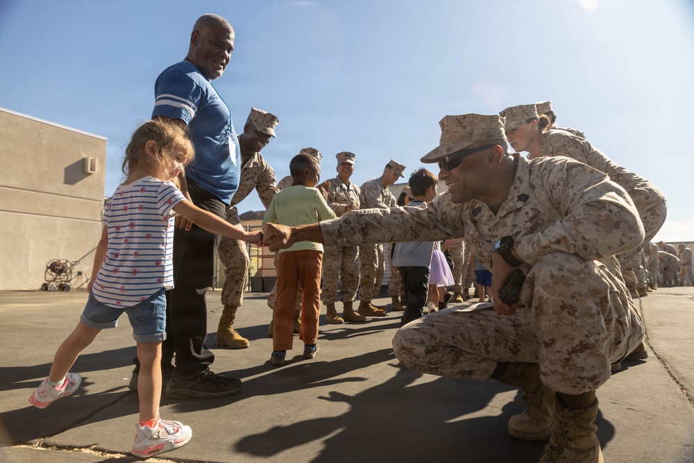 The Combat Center hosts a Month of the Military Child parade.
