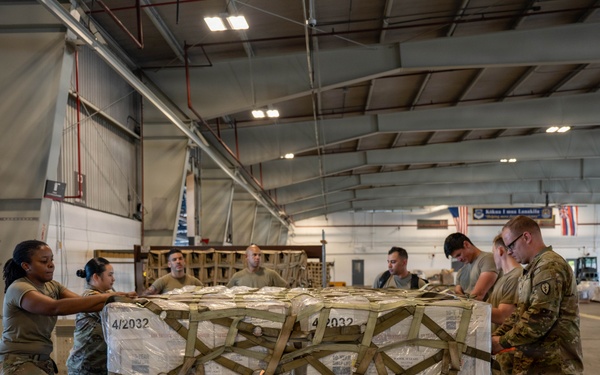 Relief Supplies for Typhoon Sinlaku