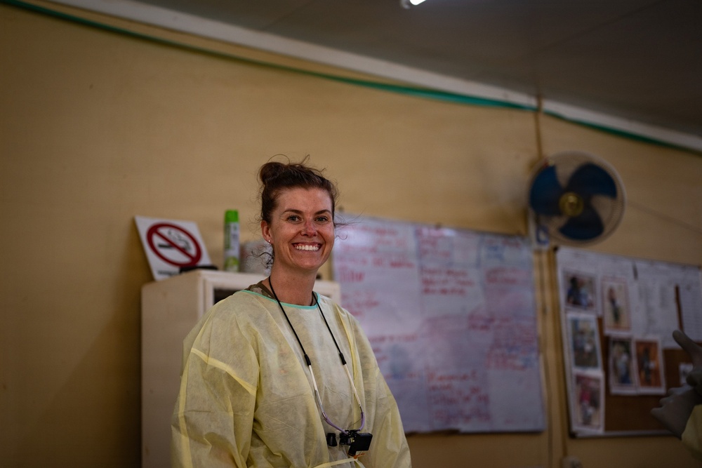 Adapting under pressure: a dentist returns to serve during LAMAT 2026