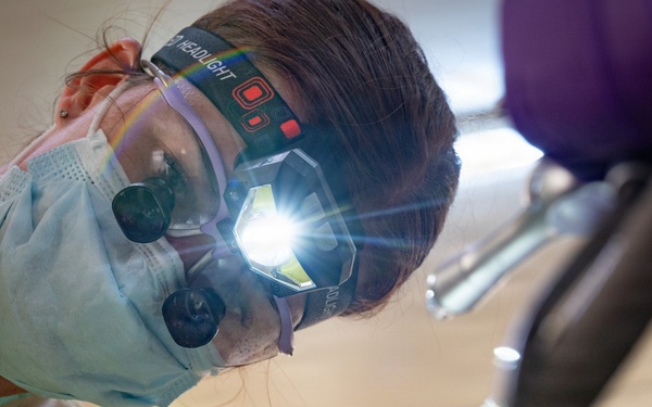 Adapting under pressure: a dentist returns to serve during LAMAT 2026