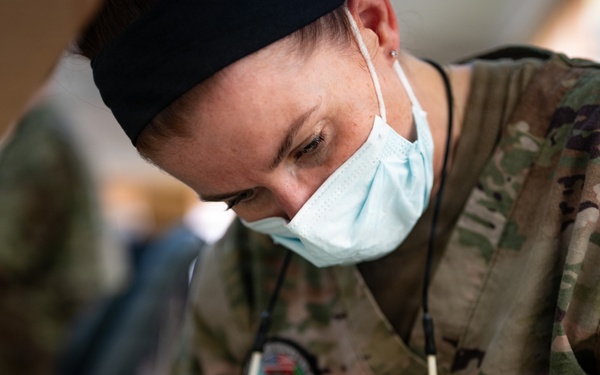 Adapting under pressure: a dentist returns to serve during LAMAT 2026