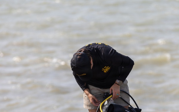 Balikatan 2026: 569th Engineer Dive Detachment Conducts a Pier Survey in the Philippines