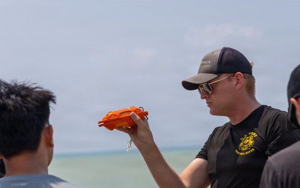 Balikatan 2026: 569th Engineer Dive Detachment Conducts a Pier Survey in the Philippines