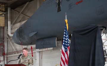 Regenerated B-1B Lancer dedicated as "Apocalypse II" to honor WWII heroes