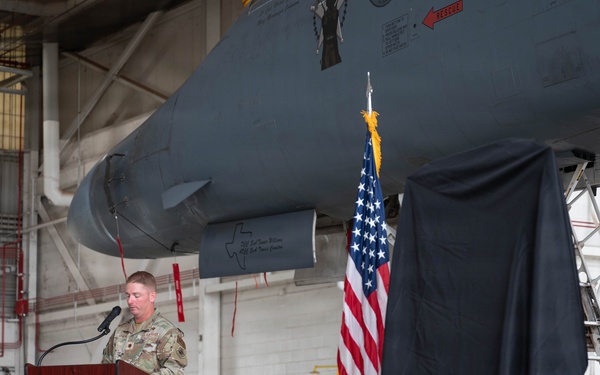 Regenerated B-1B Lancer dedicated as "Apocalypse II" to honor WWII heroes