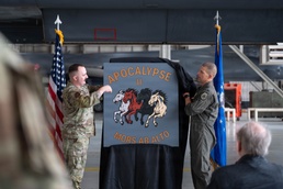 Regenerated B-1B Lancer dedicated as "Apocalypse II" to honor WWII heroes