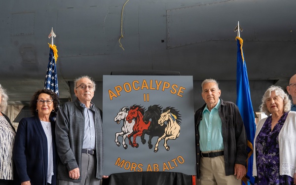 Regenerated B-1B Lancer dedicated as "Apocalypse II" to honor WWII heroes