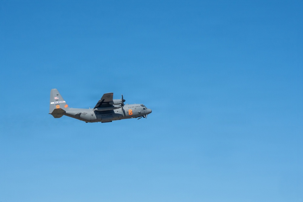 MAFFS 8 Flies over McCllelan Air Tanker Base