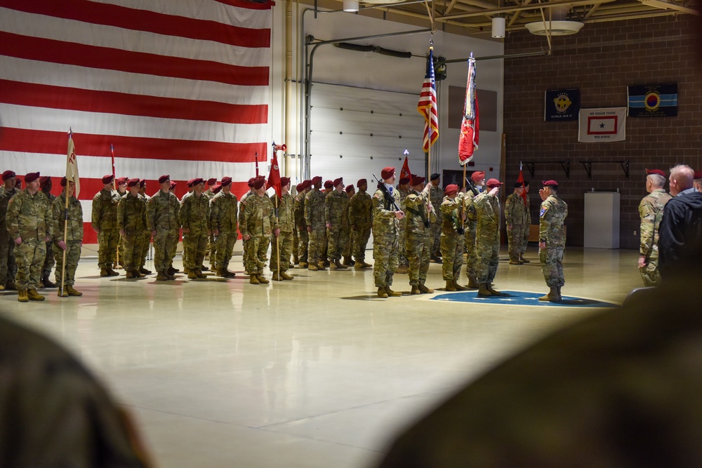 6th Division Engineer Battalion activation ceremony